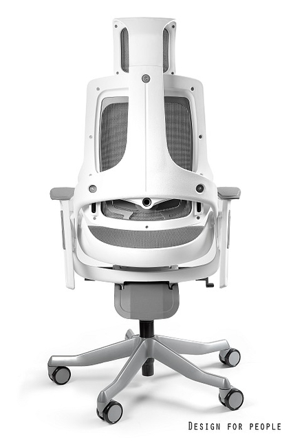 Ergonomiczny fotel WAU (TC Storm) SZARY Elastomer