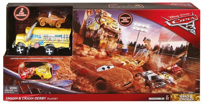 Cars Auta 3 Odjazdowa Arena Kraks Mattel DXY95