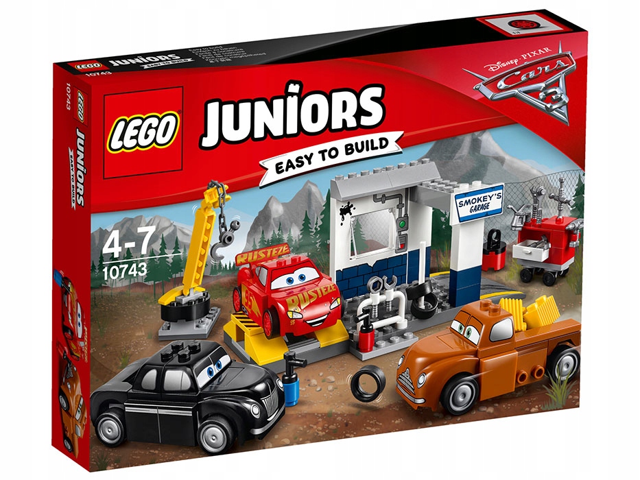 LEGO AUTA 3 Warsztat Smokey'ego 10743