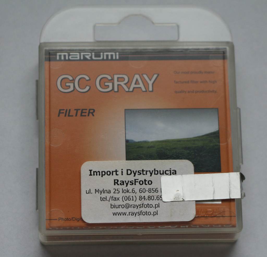 Filtr Marumi połowkowy szary GC GRAY 46 mm