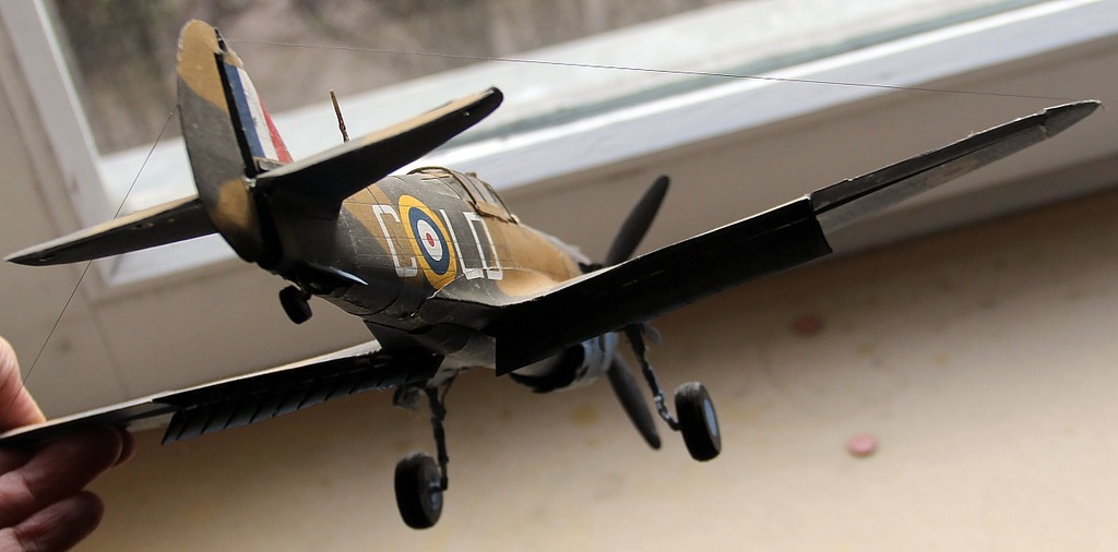 # # # sklejony P-40 Tomahawk Mk.II # # # 1:33 # # 