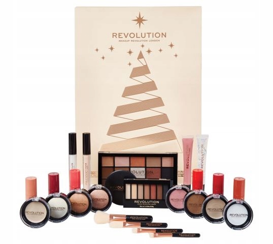Zestaw Świąteczny Makeup Revolution 25 elementów