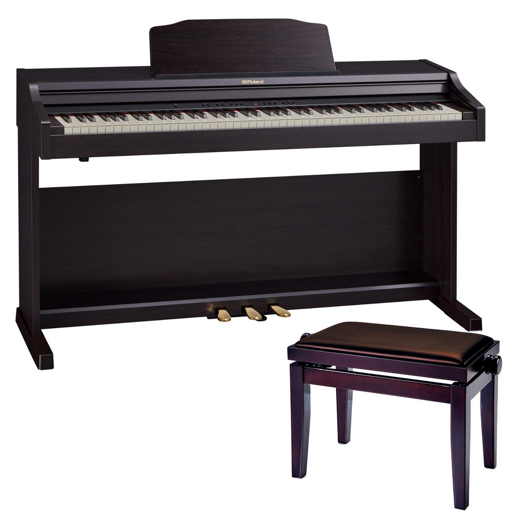 Roland RP 501 R CR palisander - zestaw z ławą S101