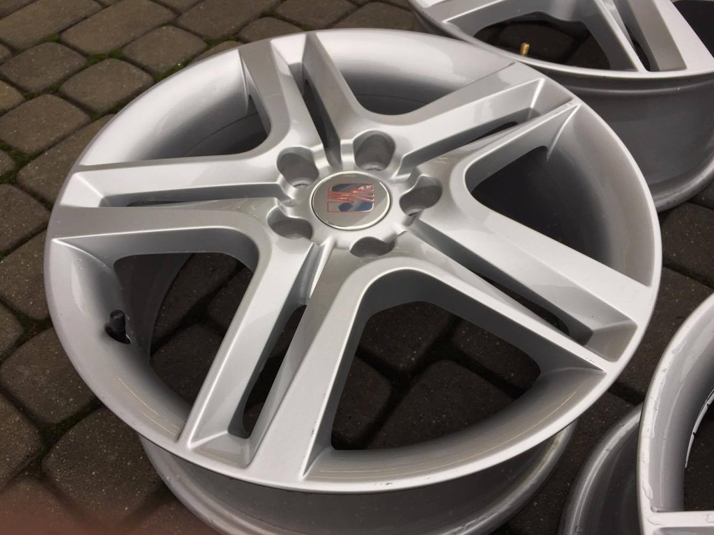 ALUFELGI FELGI 5X112 17 " SEAT ORYGINAŁ TANIO