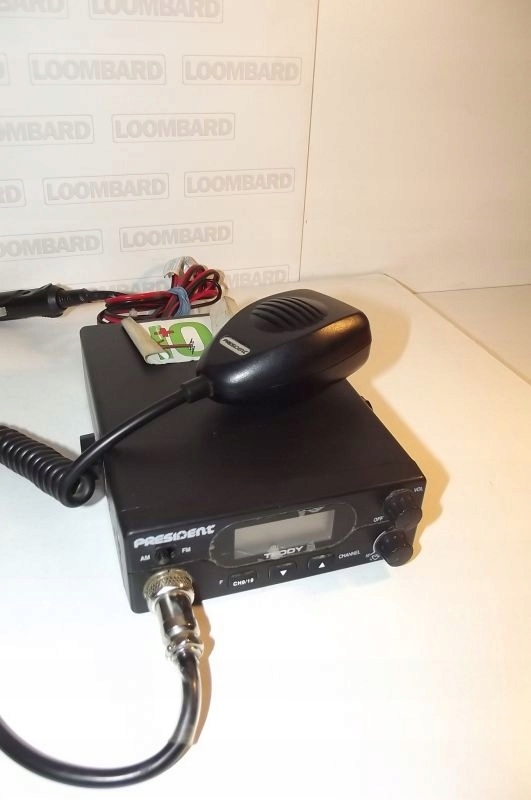 CB RADIO PRESIDENT TEDDY 34540 TANIO!