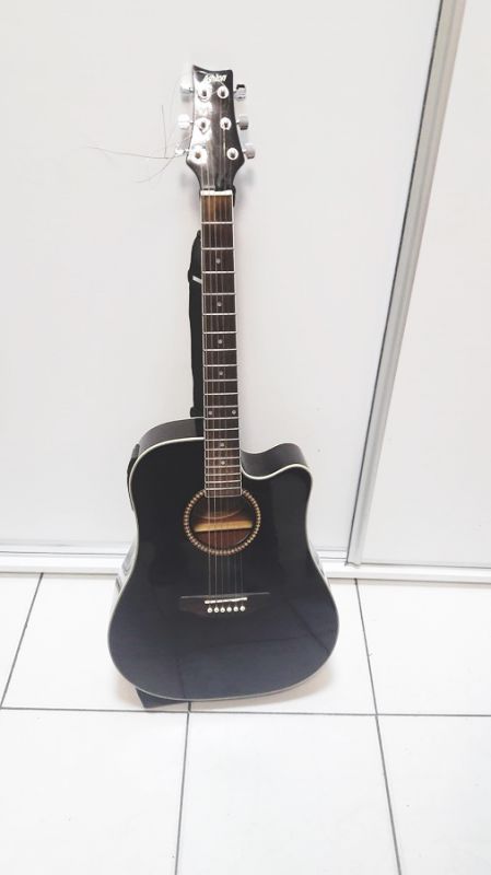 GITARA ELEKTRO-AKUSTYCZNA ASHTON D25CEQ BK