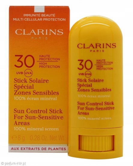 Clarins Sunscreen Stick 8g UVA30 For Sun-Sensi...