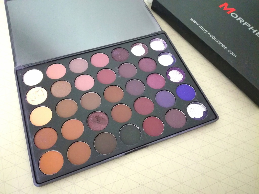 Morphe 35P Paleta cieni NOWA, uszkodzona.
