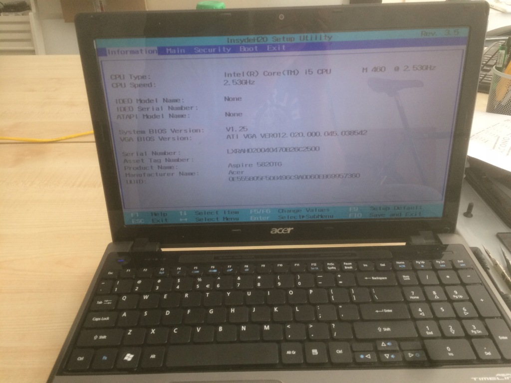 Acer aspire 5820tzg обзор