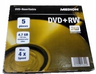 płyta DVD+RW Medion / cena za kpl