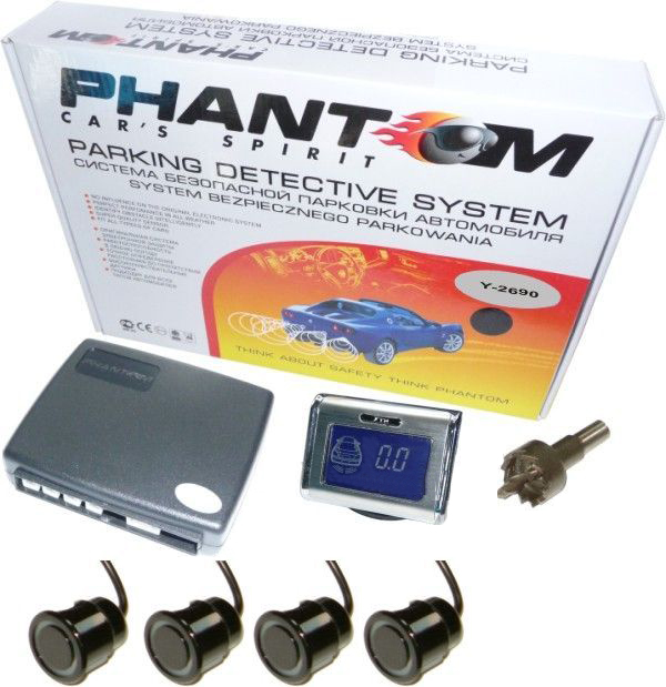 CZUJNIKI COFANIA PHANTOM BS-2690 WYŚWIETLACZ LCD