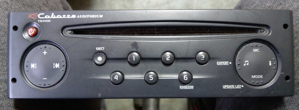 RADIO CD RENAULT UPDATE LIST 8200409474 CABASSE