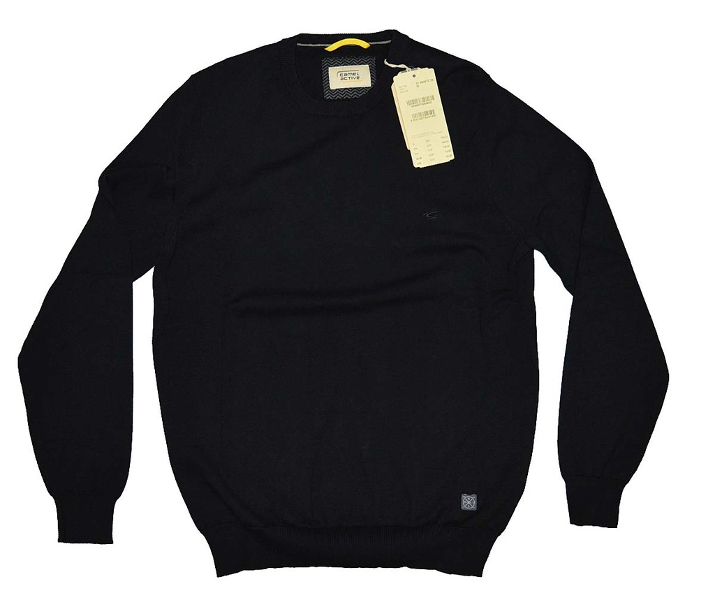 CAMEL ACTIVE bawełna sweter 454512/39 XL C-neck