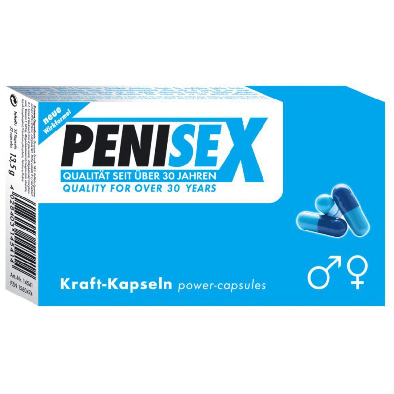 PENISEX - Kraft-Kapseln (power-capsules), 32 Kapsu