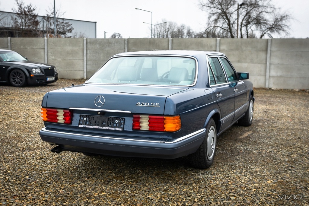 MERCEDES W126 420SE SKÓRY, KLIMA, ELEK 1990 !! - 7739616624 - oficjalne