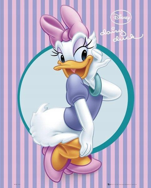 Myszka Miki Daisy - plakat 40x50 cm