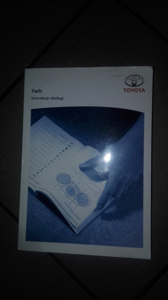 Książka instrukcja obsługi Toyota Yaris III 7261910001
