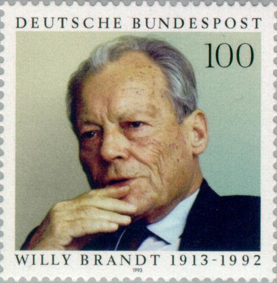Allemagne 1993 Mi N°1706 Mnh**  Willy Brandt 