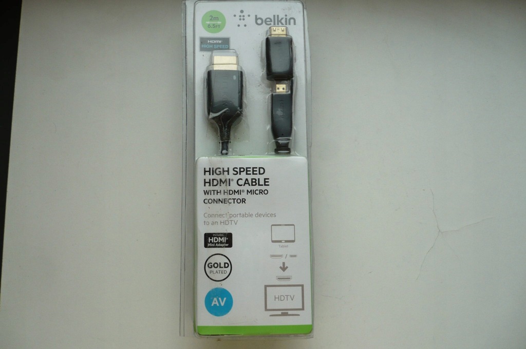 BELKIN Kabel HDMI Micro MINI Adapter 2 m /Warszawa