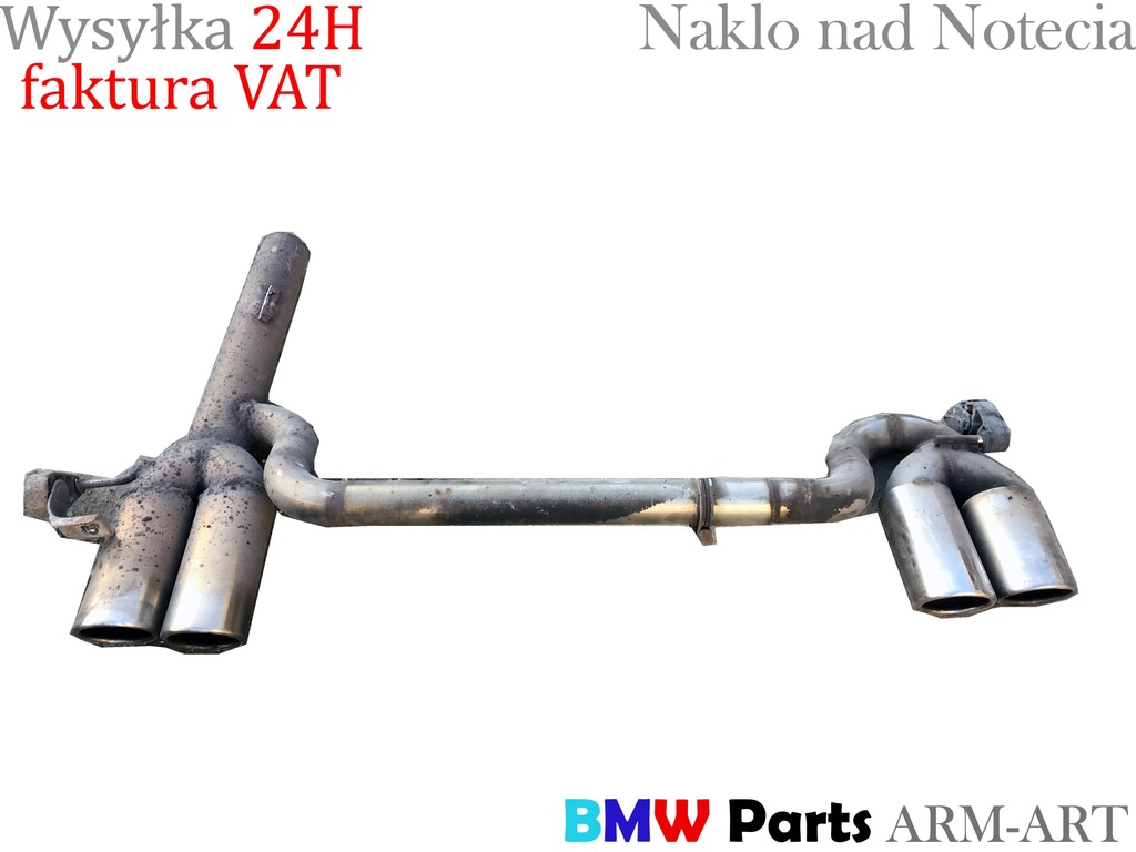 BMW 5 E61 E60 WYDECH TŁUMIK KOŃCOWY SPORTOWY