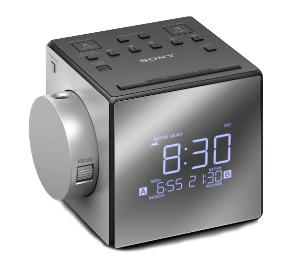 Radiobudzik Sony ICF-C1PJ LCD radio budzik kostka