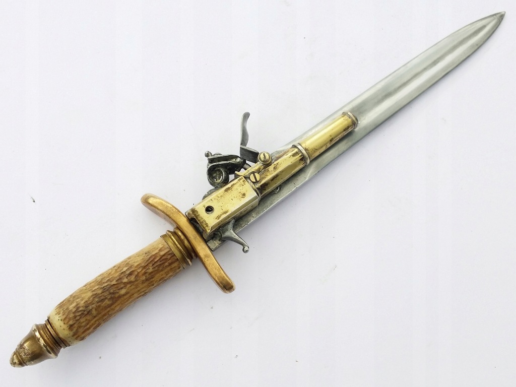 Pistolet z Kordelasem UNIKAT Skałkowy 2w1