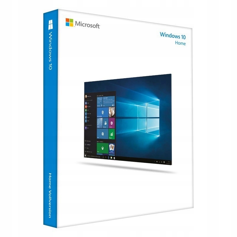 Microsoft Windows 10 Home 64 Bit, DSP/SB - DVD (de