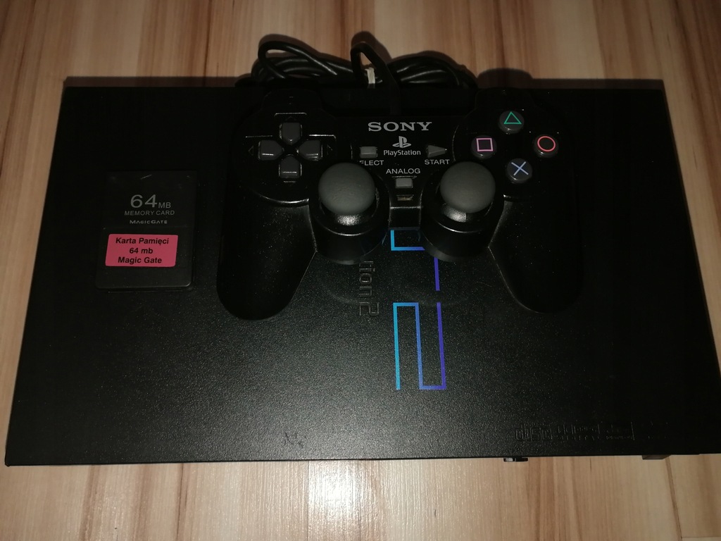 KONSOLA PS2 FAT PRZEROBIONA FREE MCBOOT 1.95 PL