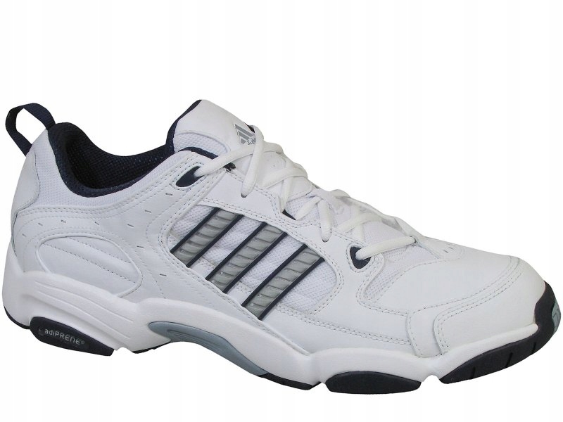 -30% ADIDAS BARRACKS MĘSKIE BUTY BIAŁE SKÓRZANE