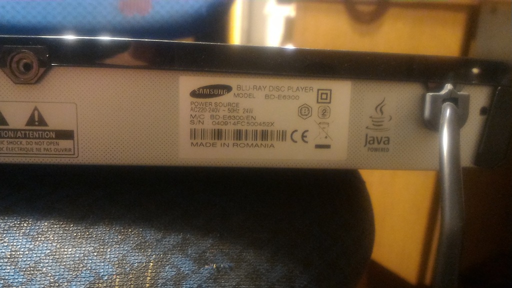 Bluray Samsung BDE6300 (1) 7130474859 oficjalne archiwum Allegro