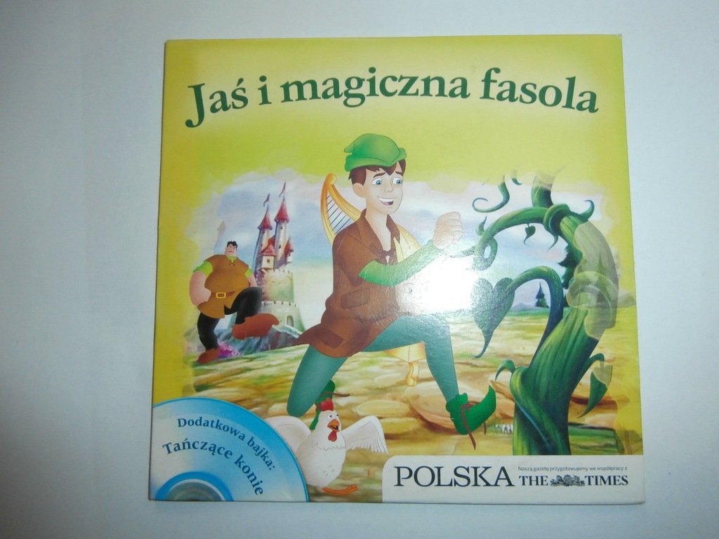 Jaś I Magiczna Fasola Morał JAŚ I MAGICZNA FASOLA BAJKA PŁYTA VCD FILM - 7175514384 - oficjalne