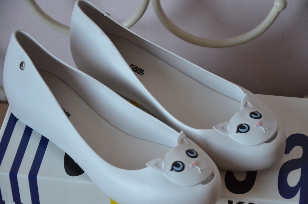 Nowe melissa Karl Lagerfeld cat kotki lemon jelly