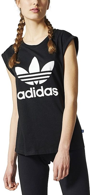 Adidas BF TREFOIL ROLL UP (42/XL) Koszulka Damska