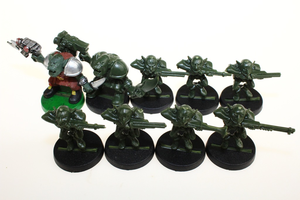 Space Crusade Orcs i Gretchin zestaw 9 figurek