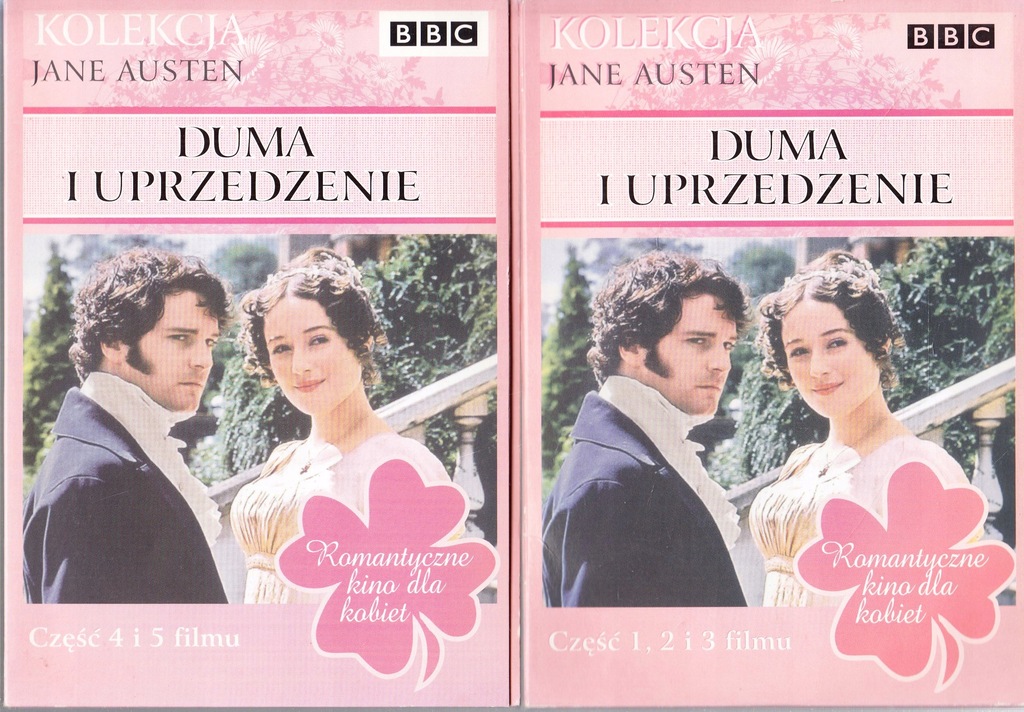 Duma i uprzedzenie 2006 DVD Jane Austen 1 2 3 4 5