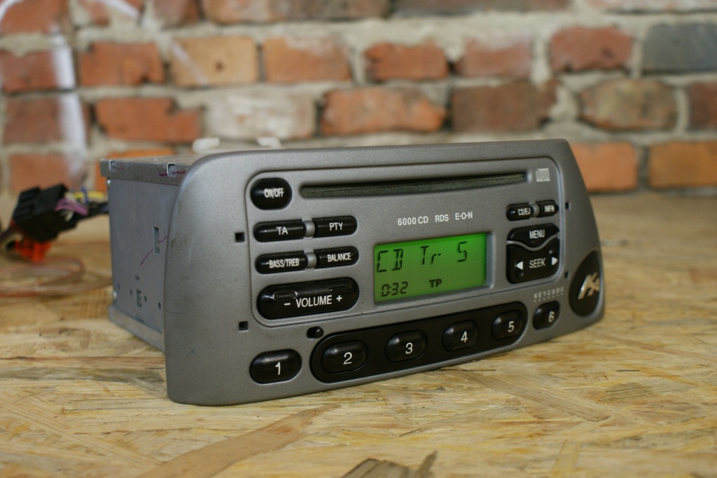 Radio cd 6000 ford Ka KOD 7697168679 oficjalne archiwum Allegro