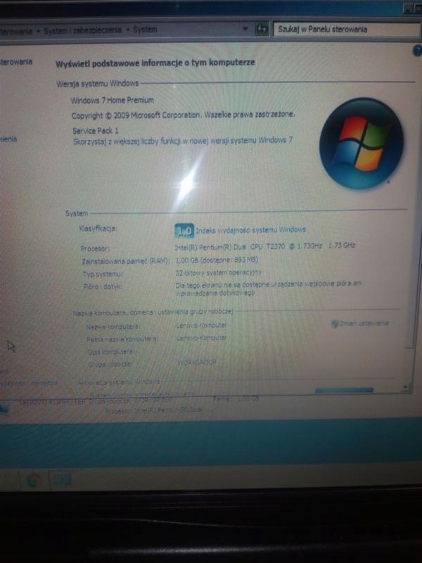 LAPTOP E-SYSTEM 1201