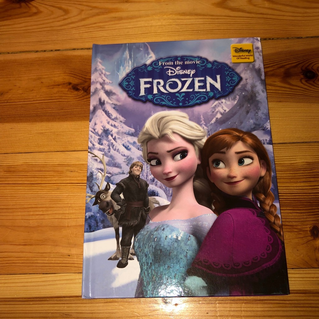 Ksiazka Angielska Frozen Kraina Lodu Disney Pixar 7709053577 Oficjalne Archiwum Allegro