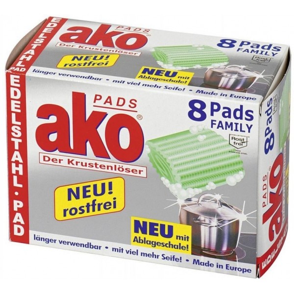 AKO PADS NIEMIECKIE CZYŚCIKI DO GARNKÓW I PATELNI