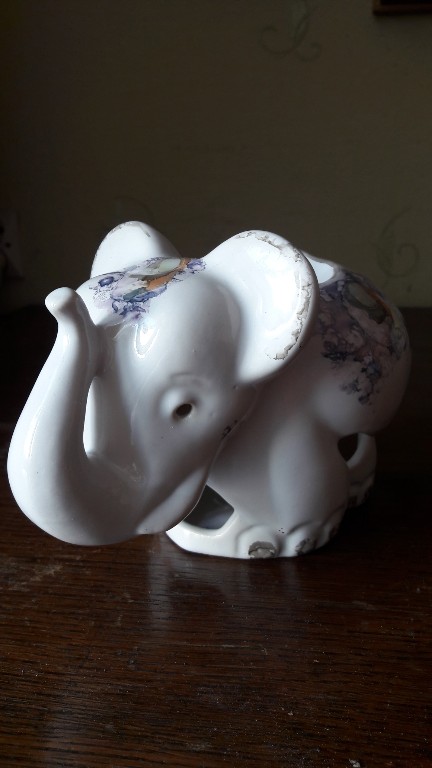 słoń porcelana