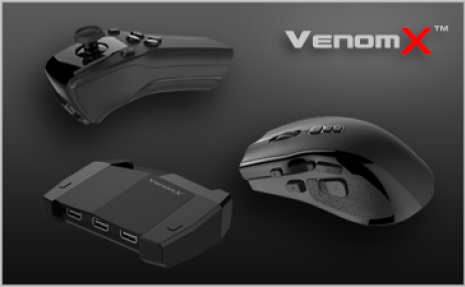 KONTROLER DO GIER VENOM X V2 PS4 XBOX PS3
