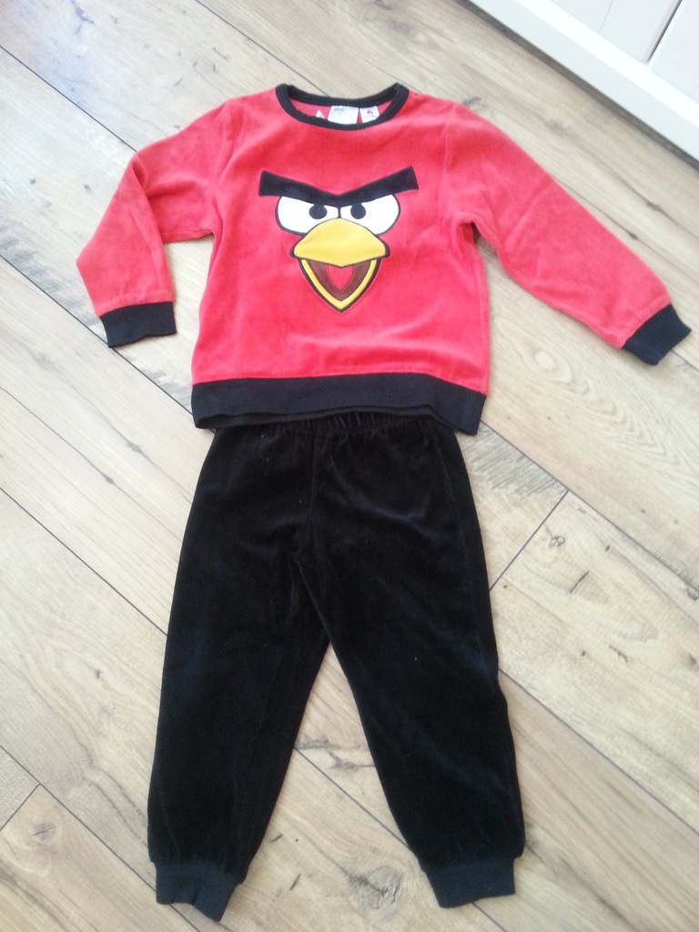 H&M DRES angry birds 2-4l,98/104cm