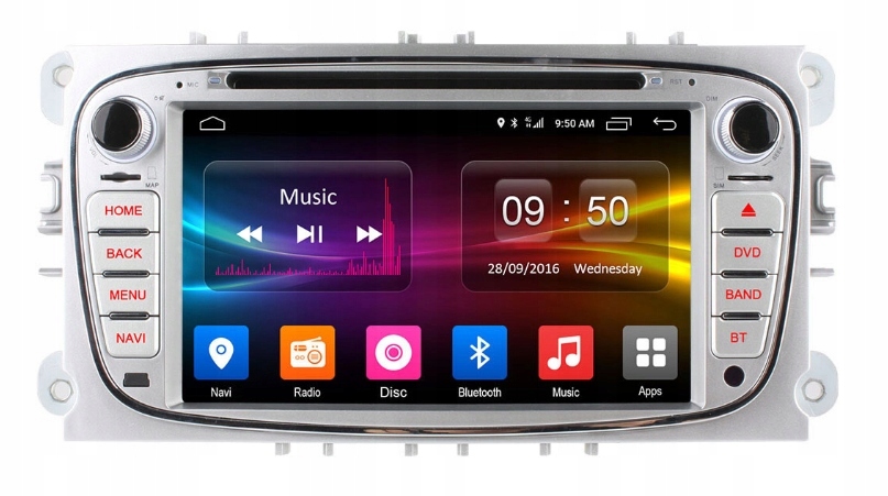 Ford focus 7' Android 8 Radio Nawigacja GPS WIFI
