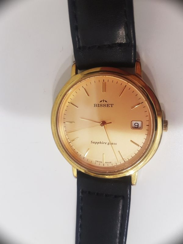 ZEGAREK MĘSKI BISSET 70095 GRAWER 25 LAT PRACY
