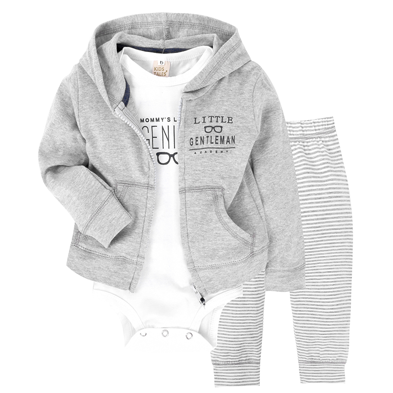 KOMPLET BLUZA BODY SPODNIE MAŁY PRZYSTOJNIAK HIT