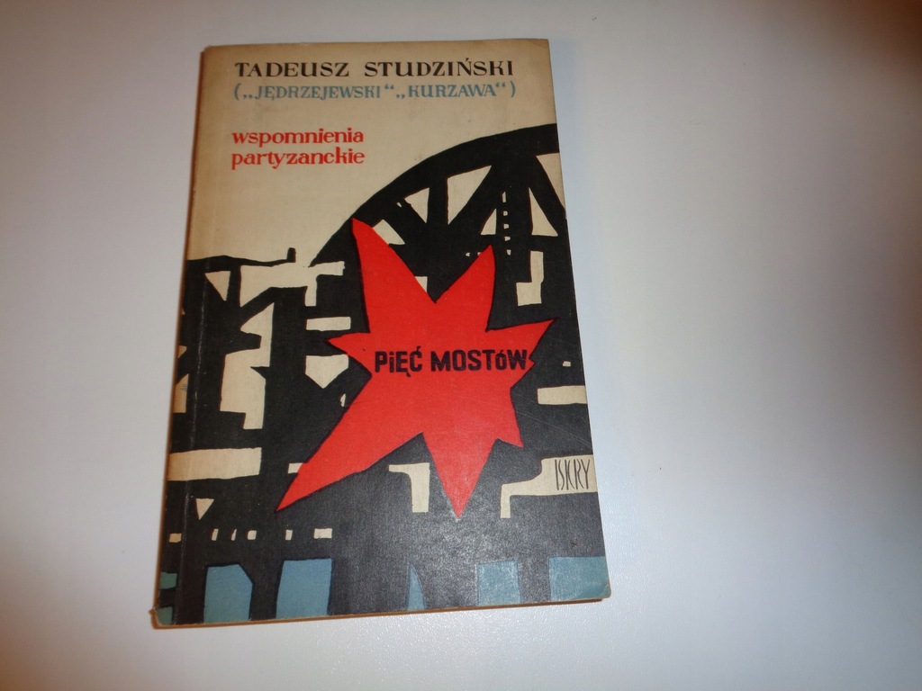 Studziński PIĘĆ MOSTÓW wspomnienia 1958 wyd 1