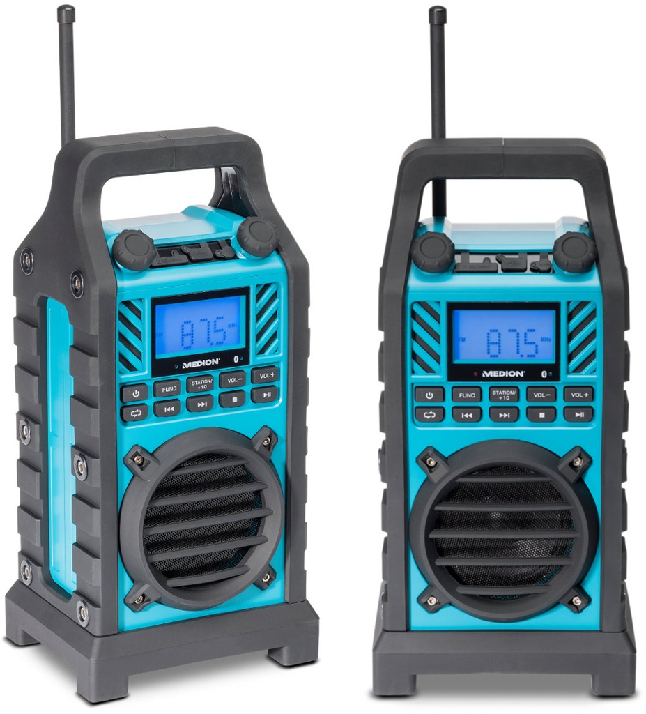 Radio Budowlane Wodoodporne DAB+ BT SD USB 84518