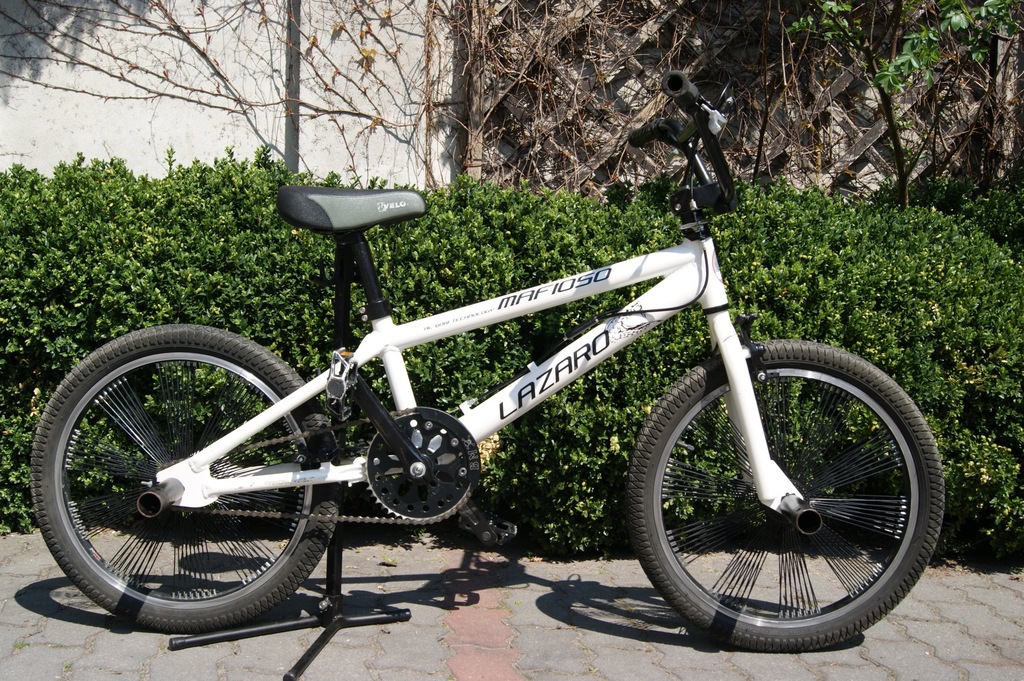 Aluminiowy rower BMX LAZARO 20''koła+pegi, Kielce