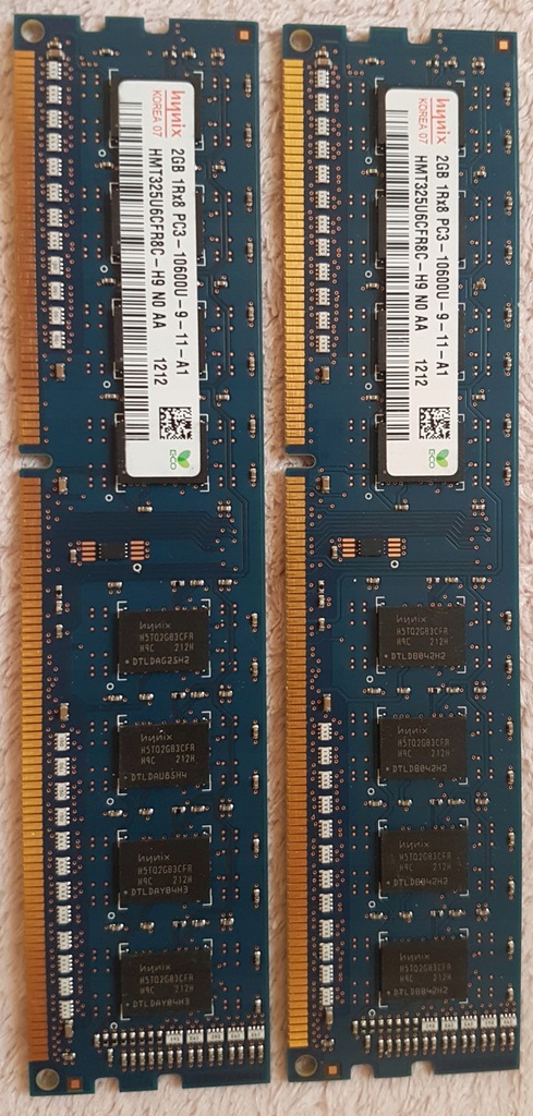 Pamięci RAM DDR3 - moduły 2GB