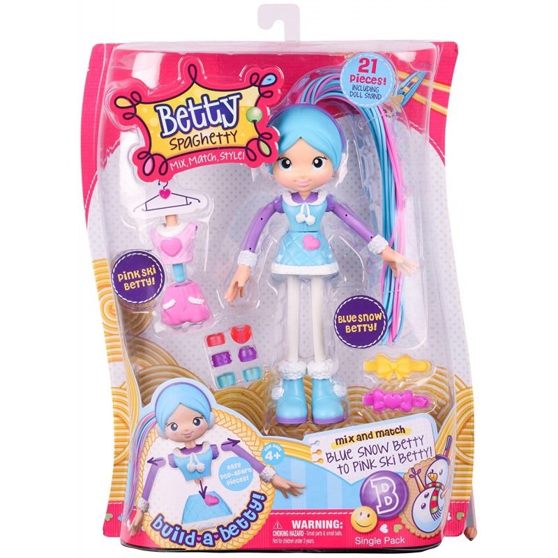 Betty Spaghetty Lalka do Stylizacji Śnieżynka Bett